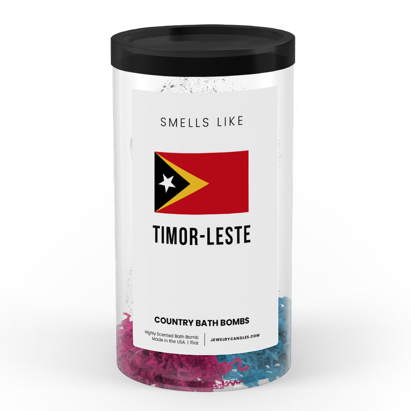 Smells Like Timor-Leste Country Bath Bombs