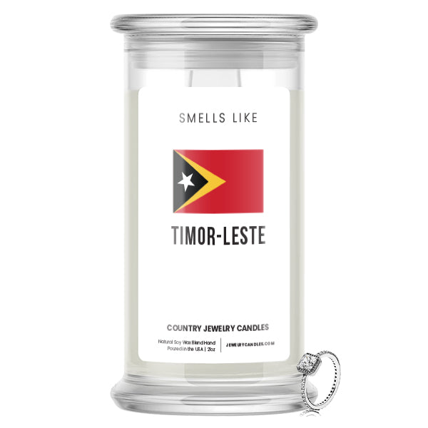 Smells Like Timor-Leste Country Jewelry Candles
