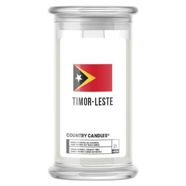 Timor-Leste Country Candles