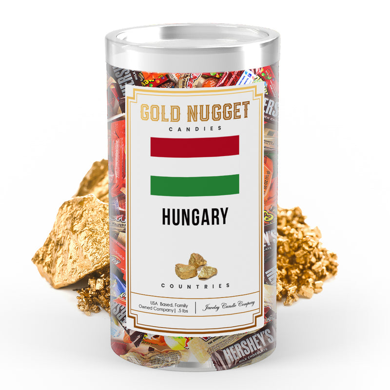 Hungary Countries Gold Nugget Candy
