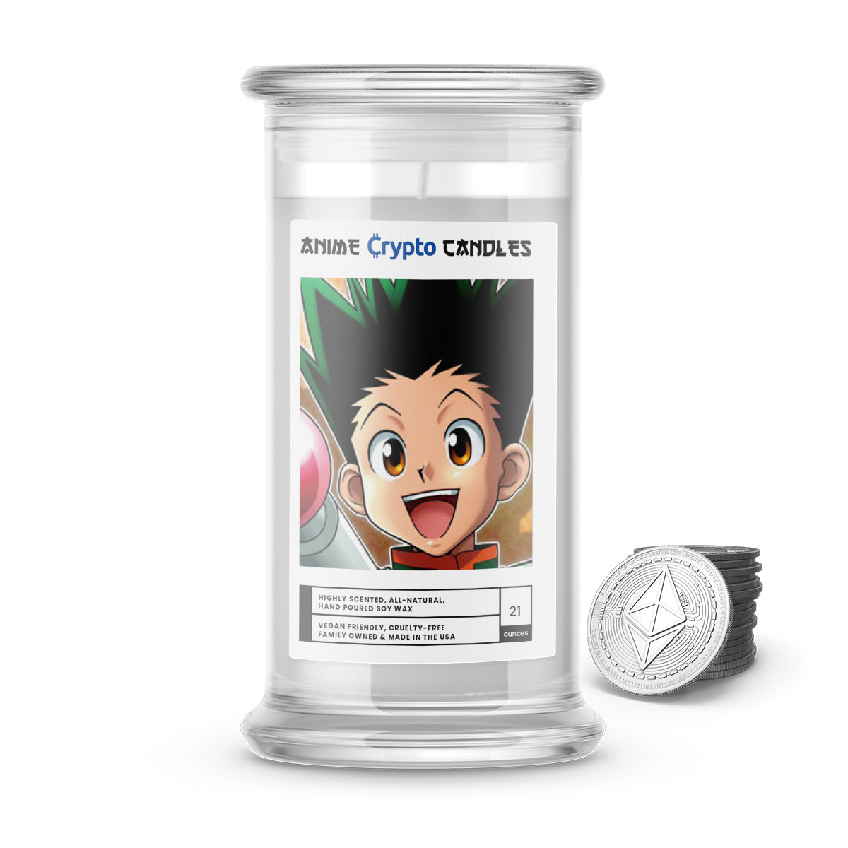 Freecss, Gon (ゴン＝フリークス) - Crypto Anime Candles