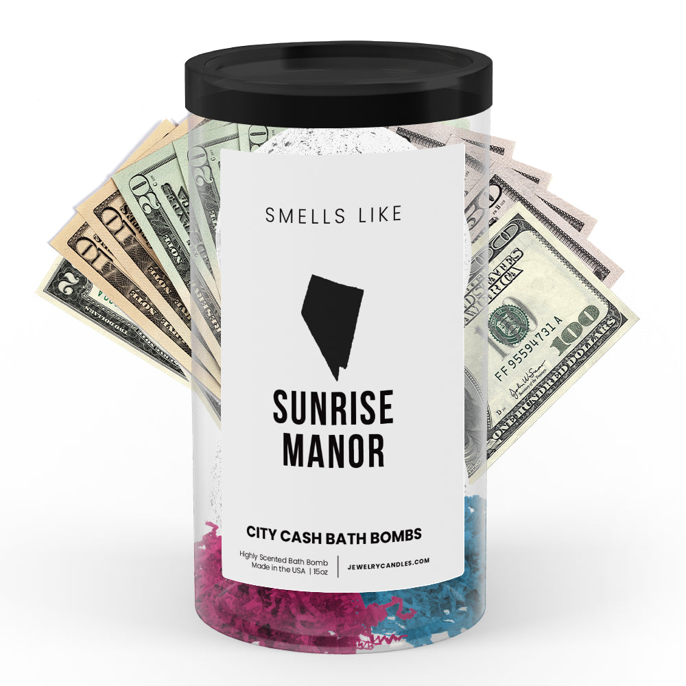 Smells Like Sunrise Manor City Cash Bath Bombs