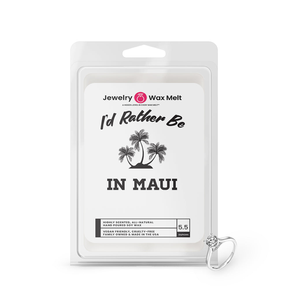 I'd rather be In Maui Jewelry Wax Melts