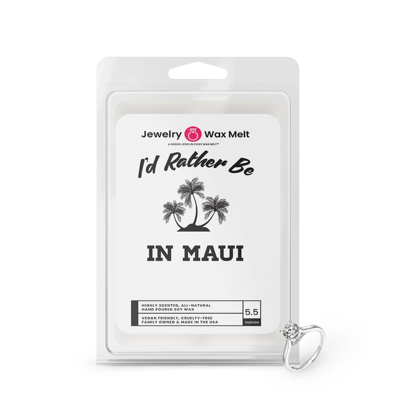I'd rather be In Maui Jewelry Wax Melts