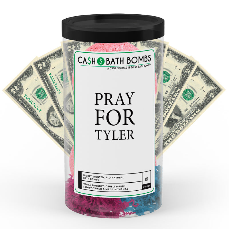 Pray For Tyler Cash Bath Bomb Tube