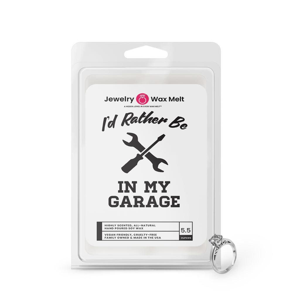I'd rather be In My Garage Jewelry Wax Melts