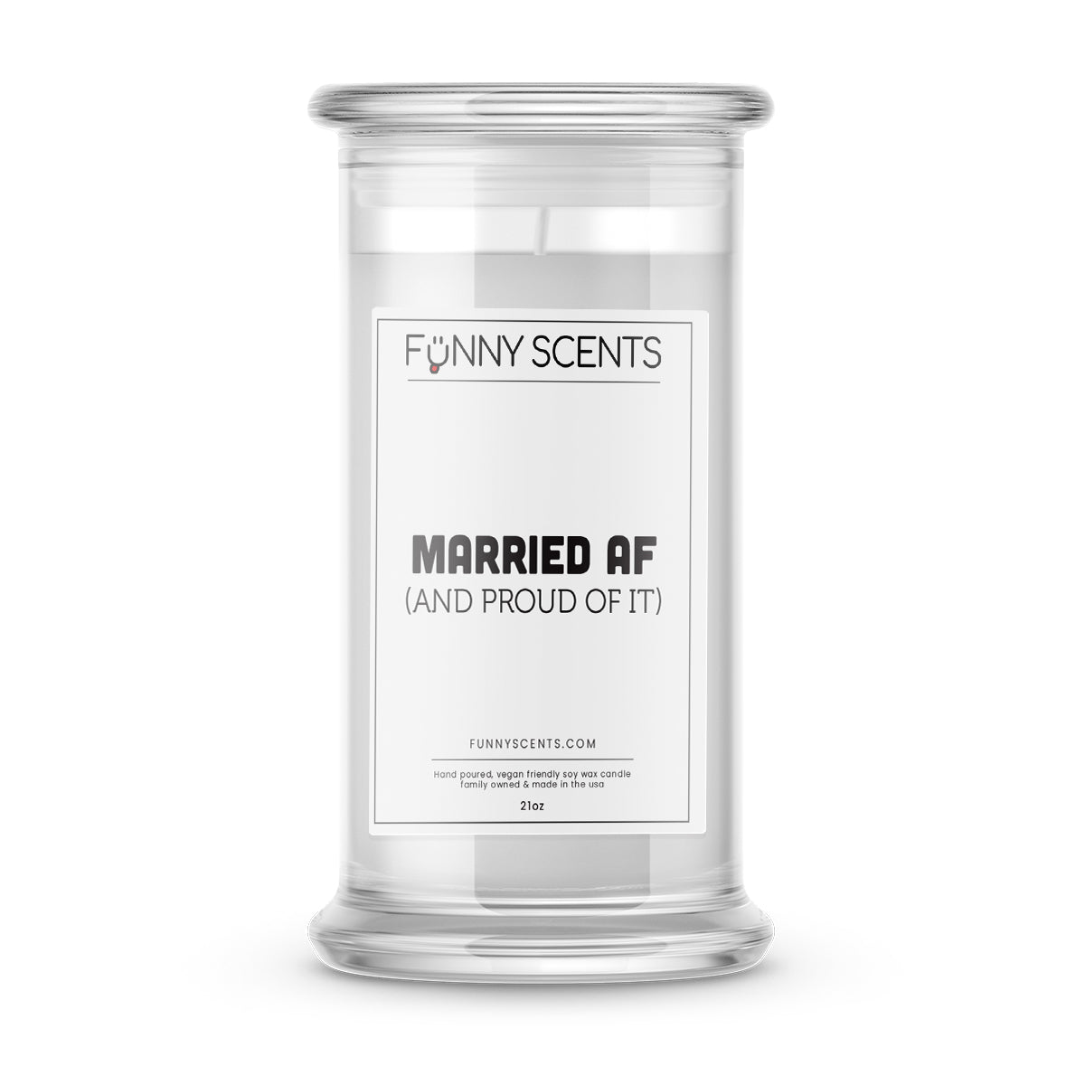 Married AF(and proud of it) Funny Candles