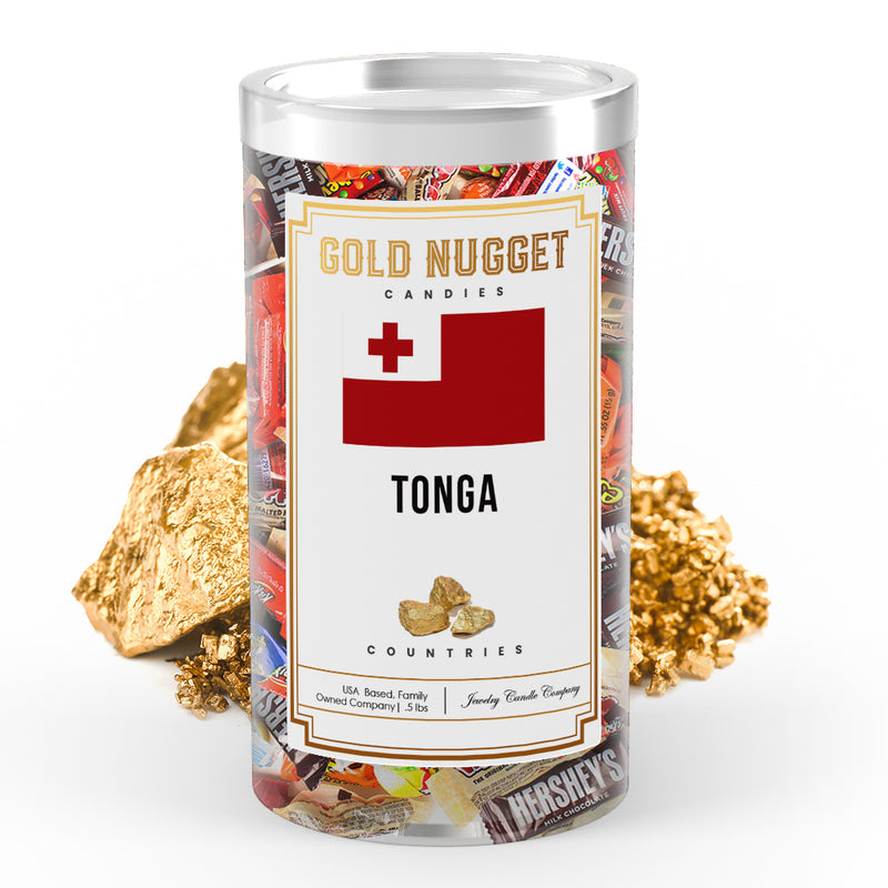 Tonga Countries Gold Nugget Candy
