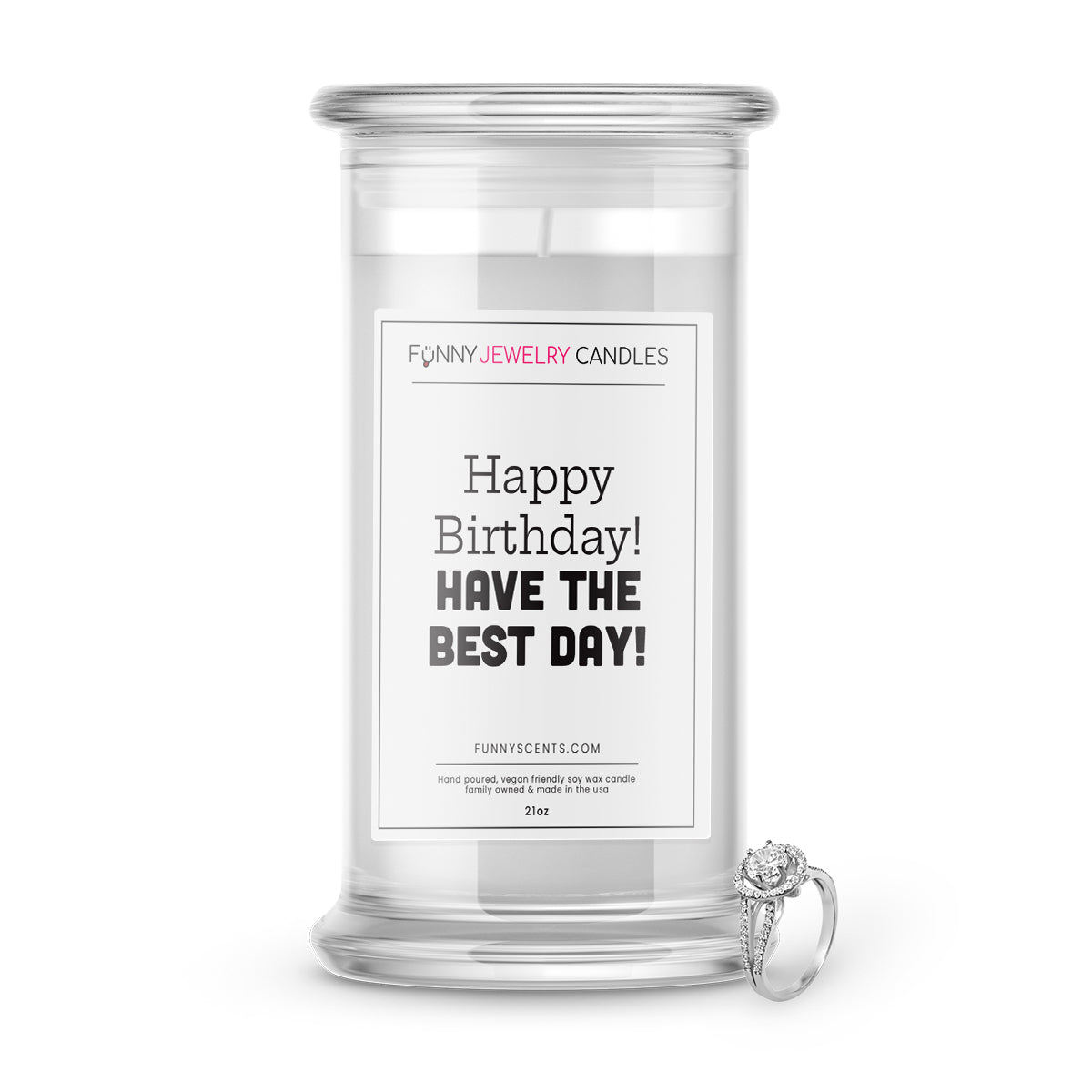 Happy Birthday! Have The Best Day! Jewelry Funny Candles