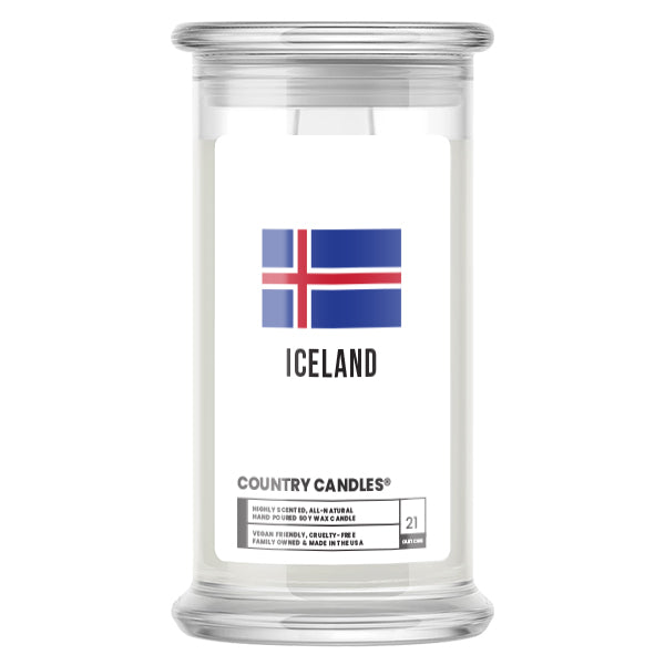 Iceland Country Candles