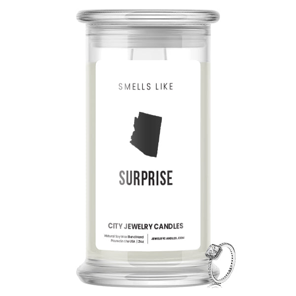 Smells Like Surprise City Jewelry Candles