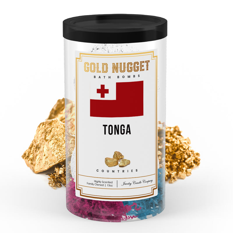 Tonga Countries Gold Nugget Bath Bombs
