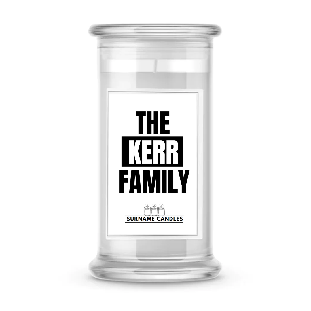 The Kerr Family | Surname Candles
