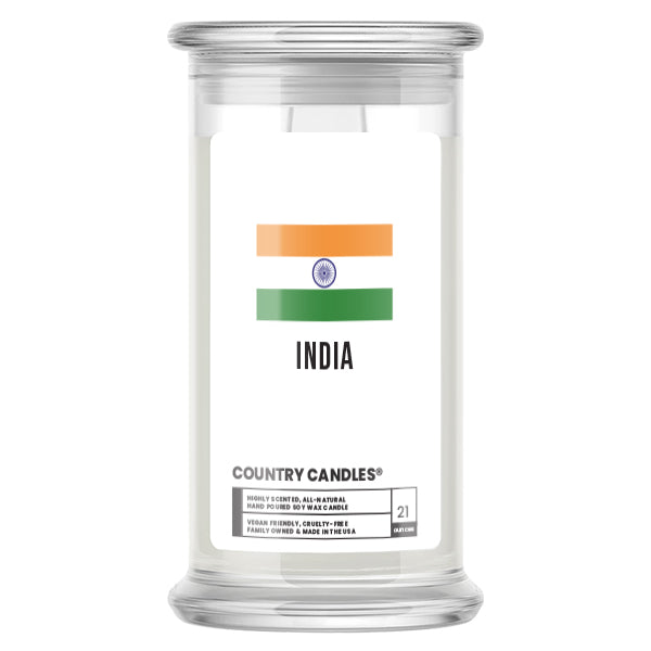 India Country Candles