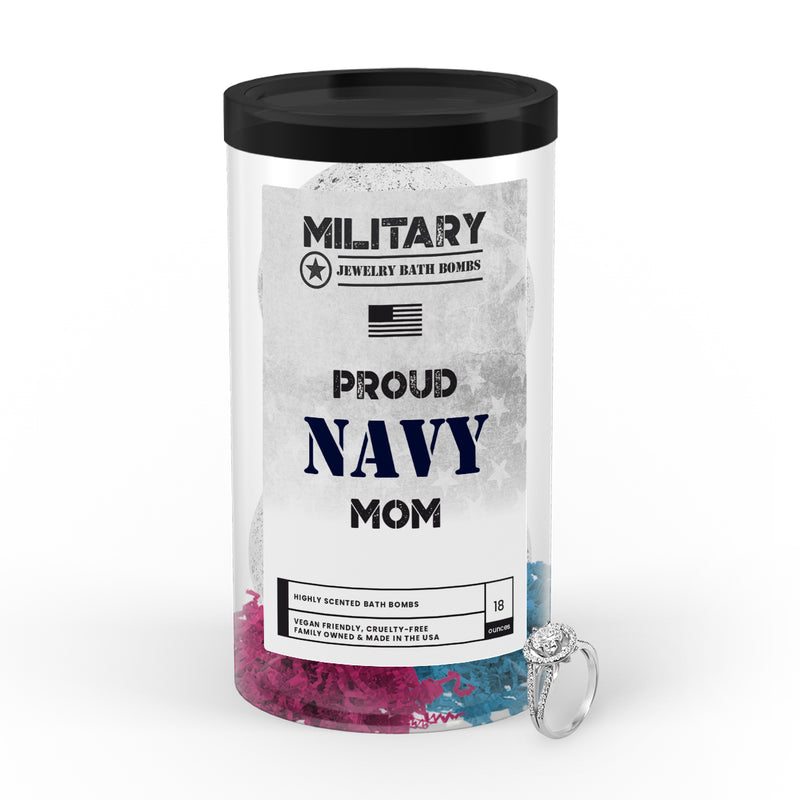 Proud NAVY Mom | Military Jewelry Bath Bombs