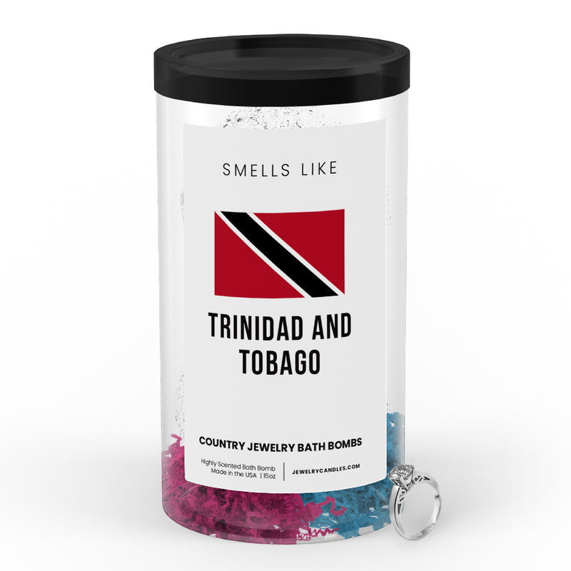 Smells Like Trinidad and Tobago Country Jewelry Bath Bombs