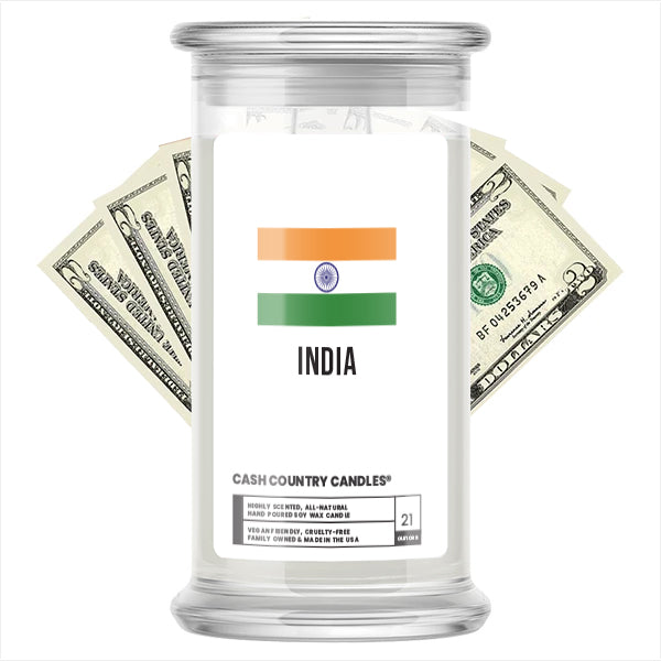 India Cash Country Candles