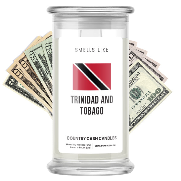 Smells Like Trinidad and Tobago Country Cash Candles