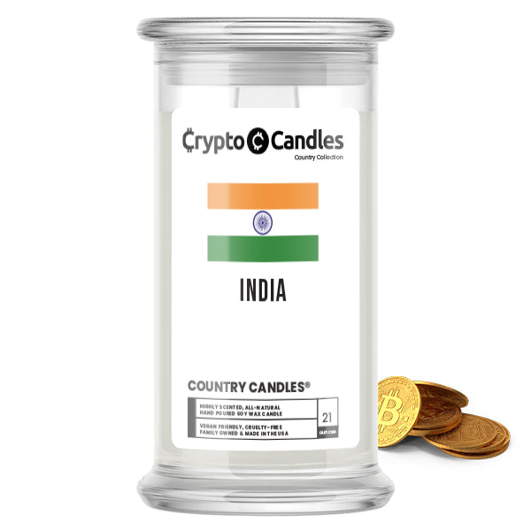 India Country Crypto Candles