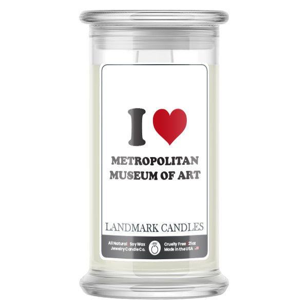 I Love METROPOLITAN MUSEUM OF ART Landmark Candles