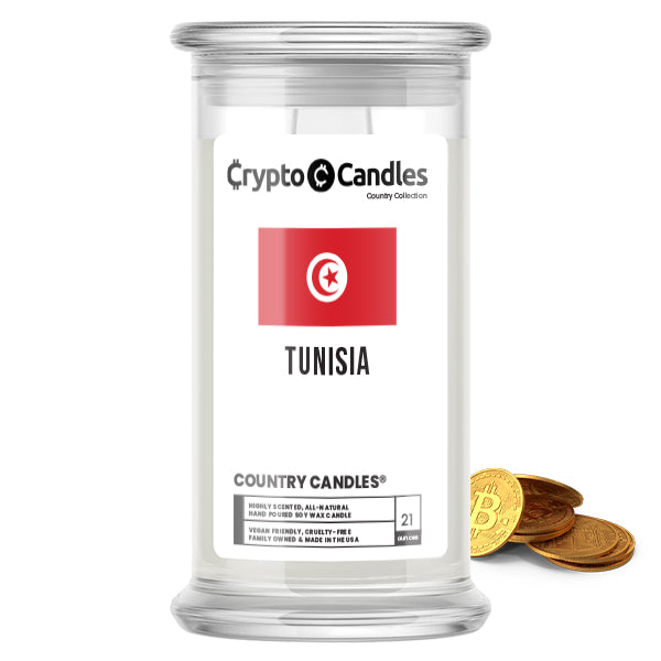 Tunisia Country Crypto Candles