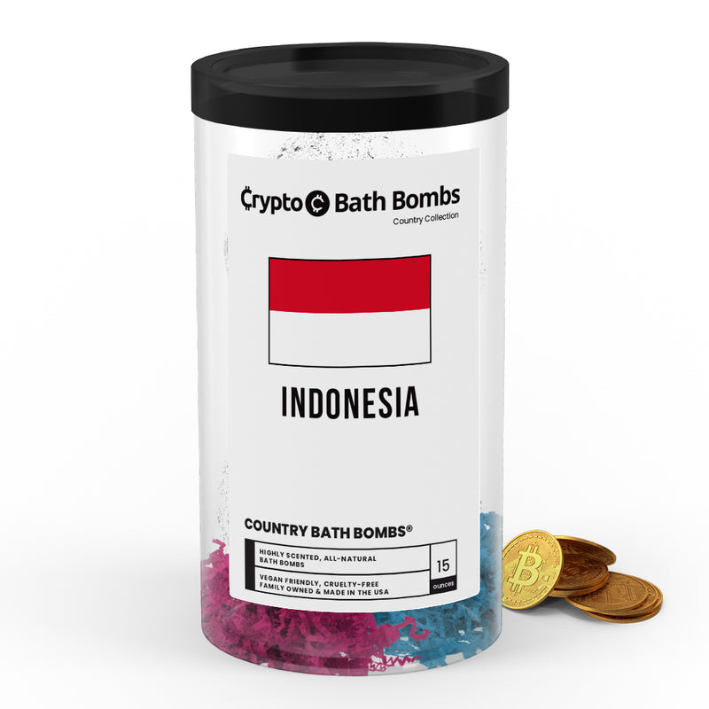 Indonesia Country Crypto Bath Bombs