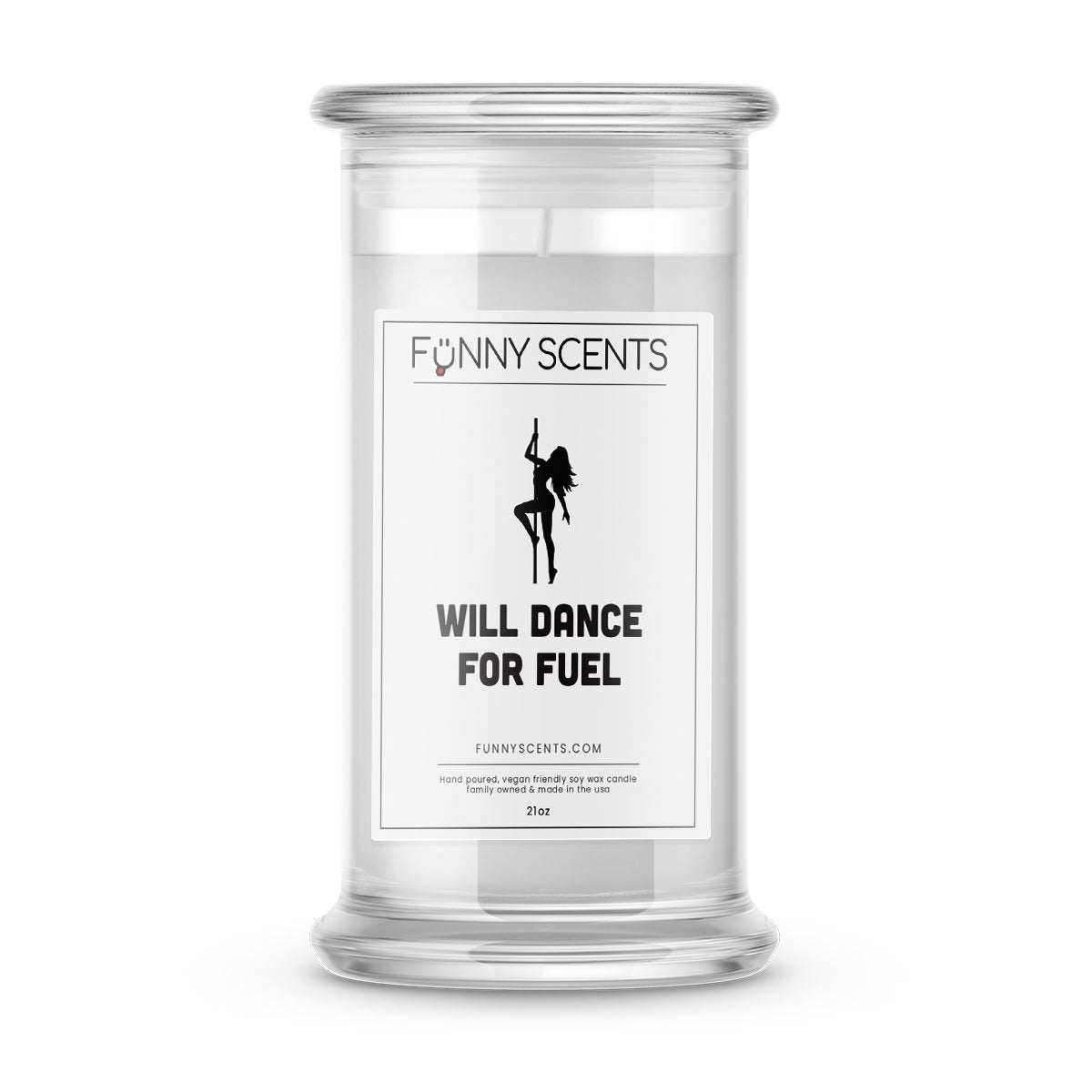 Will Dance For Fual Funny Candles