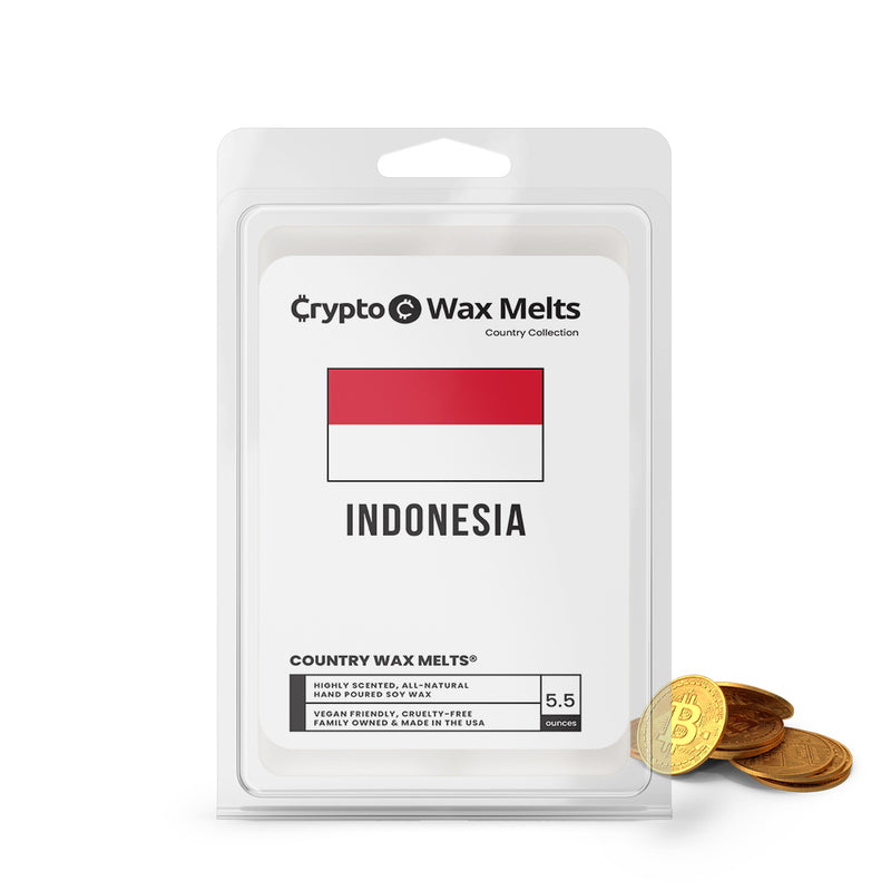 Indonesia Country Crypto Wax Melts