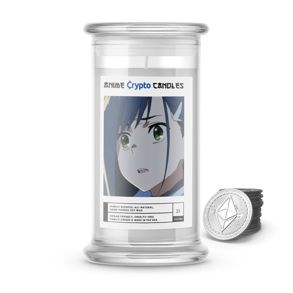 Ichigo (イチゴ) - Crypto Anime Candles