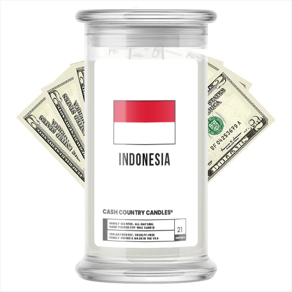 Indonesia Cash Country Candles