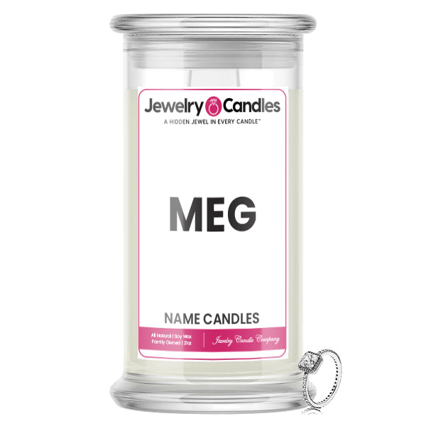 MEG Name Jewelry Candles