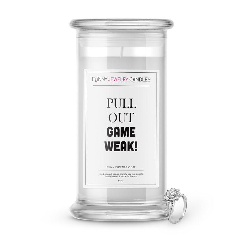 Pull out Game Weak! Jewelry Funny Candles