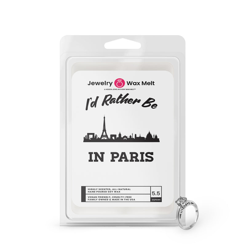 I'd rather be In Paris Jewelry Wax Melts