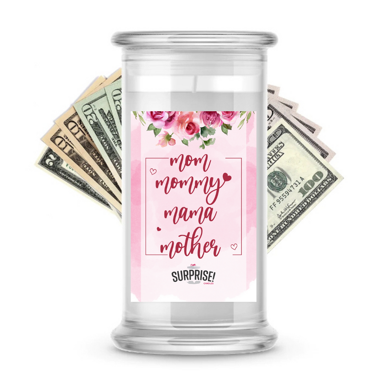 Mom Mummy Mama Mother | MOTHERS DAY CASH MONEY CANDLES