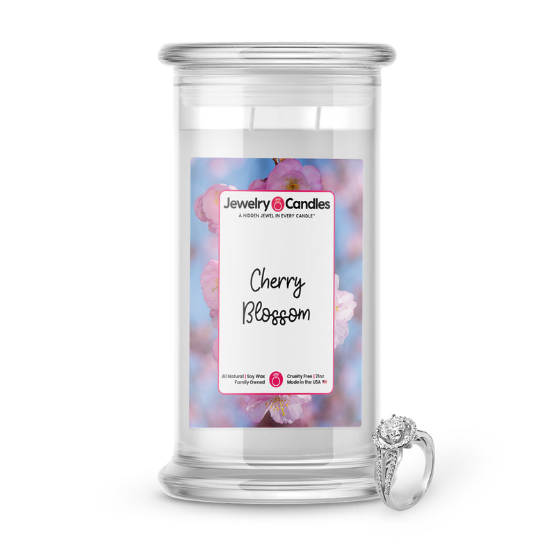 Cherry Blossom Jewelry Candle