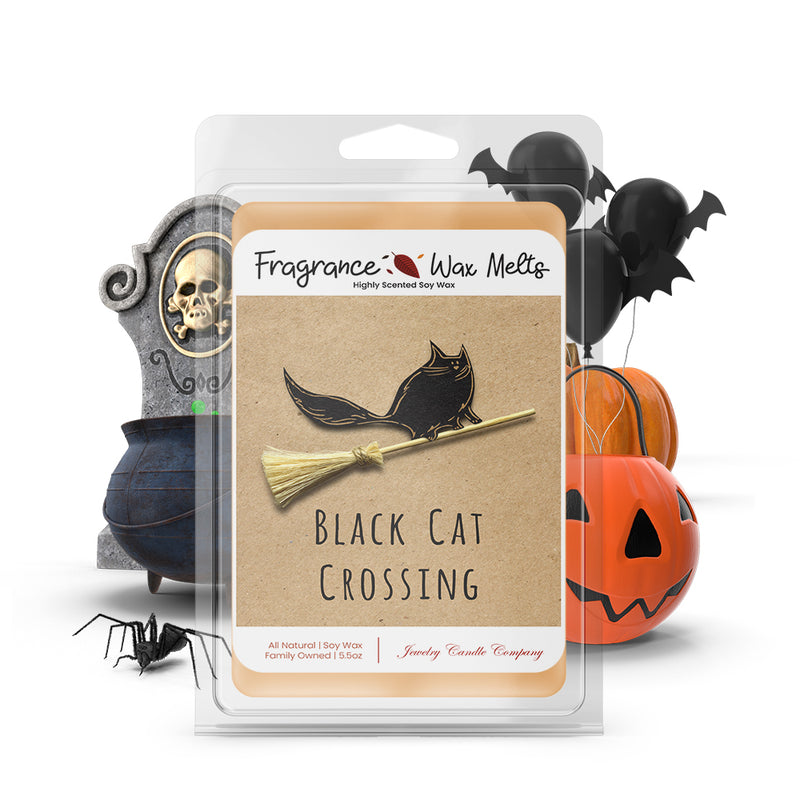 Black cat crossing Fragrance Wax Melts