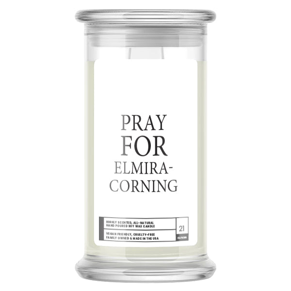 Pray For Elmira-corning Candle