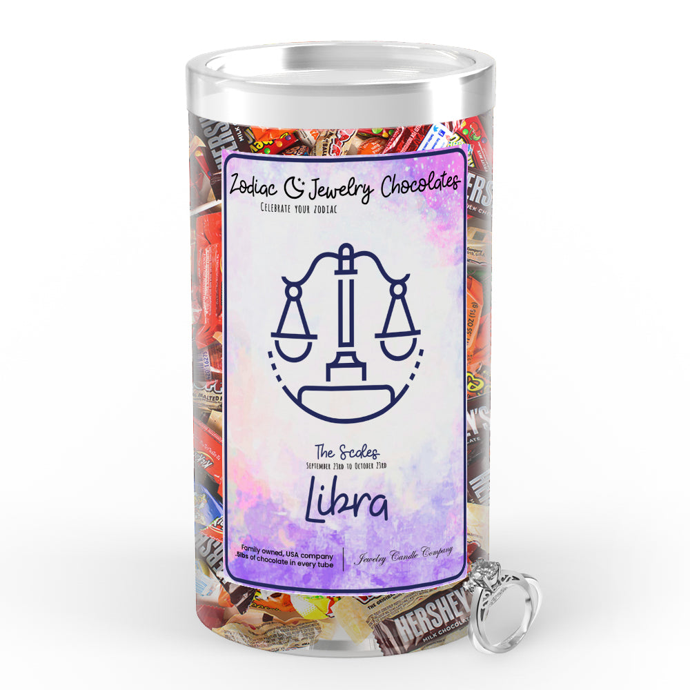 Libra Zodiac Jewelry Chocolates