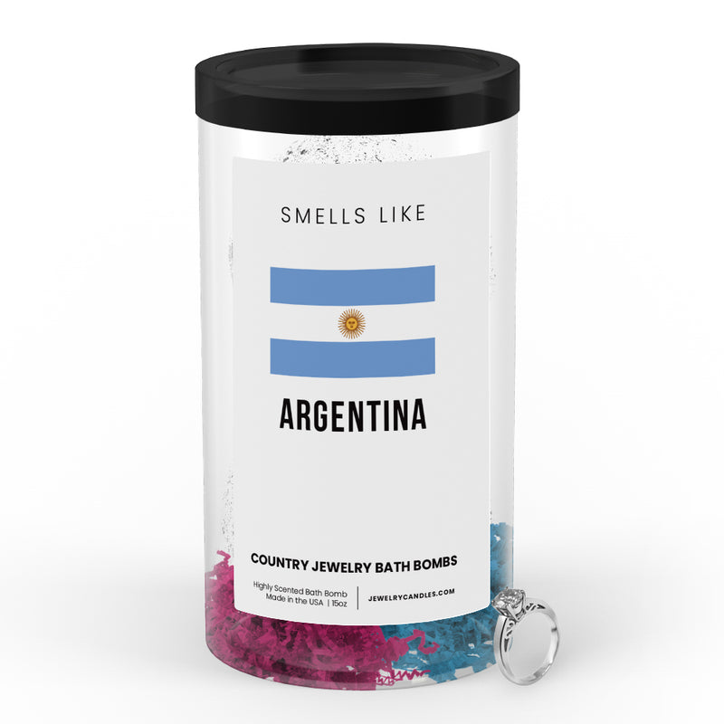 Smells Like Argentina Country Jewelry Bath Bombs