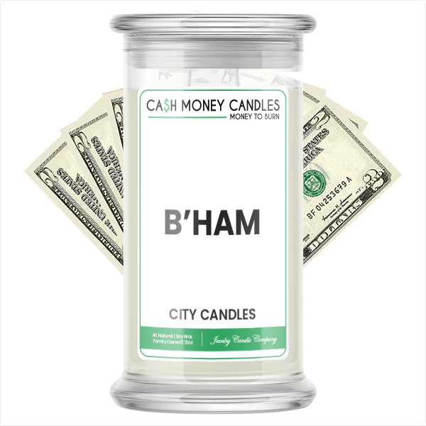 B'ham City Cash Candle