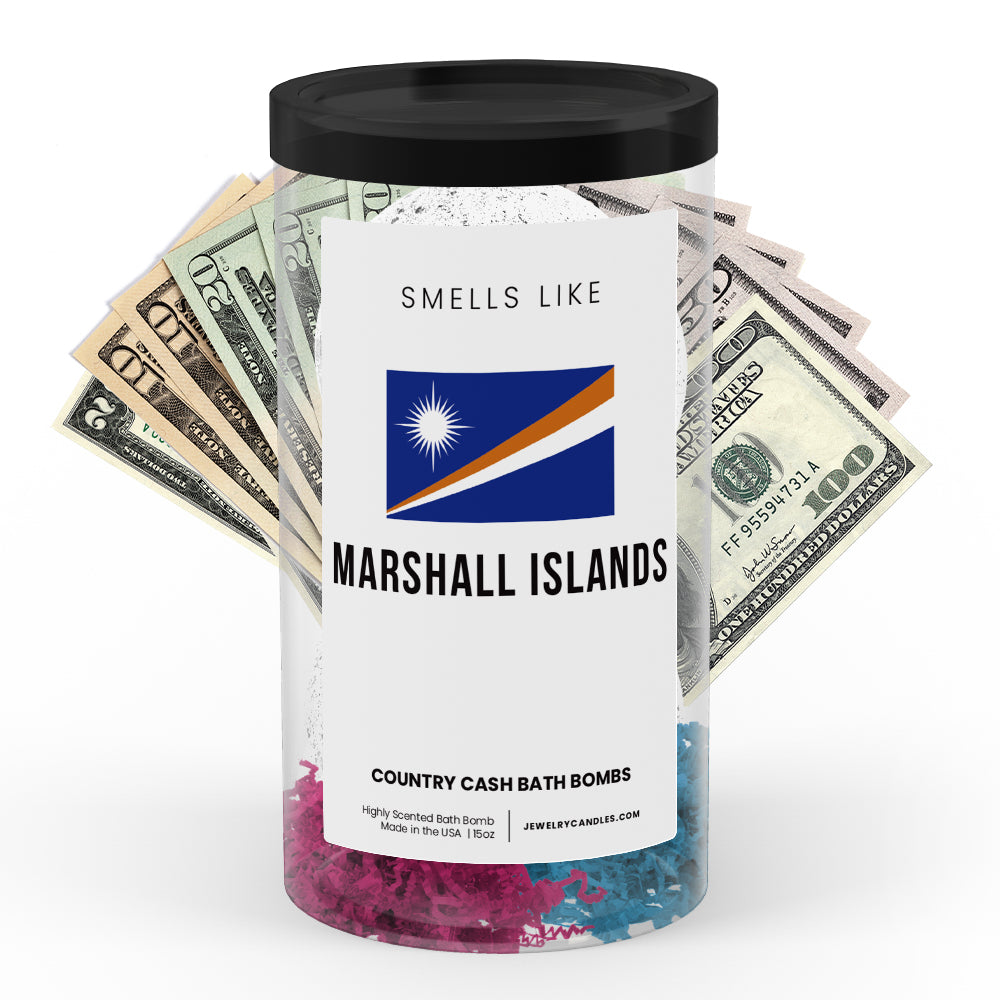 Smells Like Marshall Islands Country Cash Bath Bombs