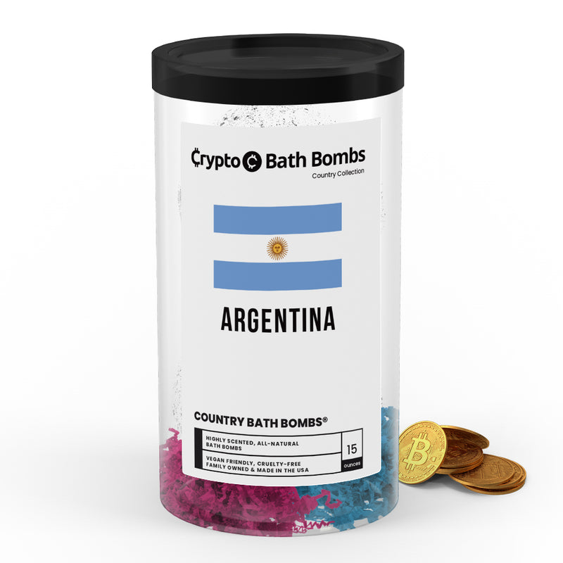 Argentina Country Crypto Bath Bombs