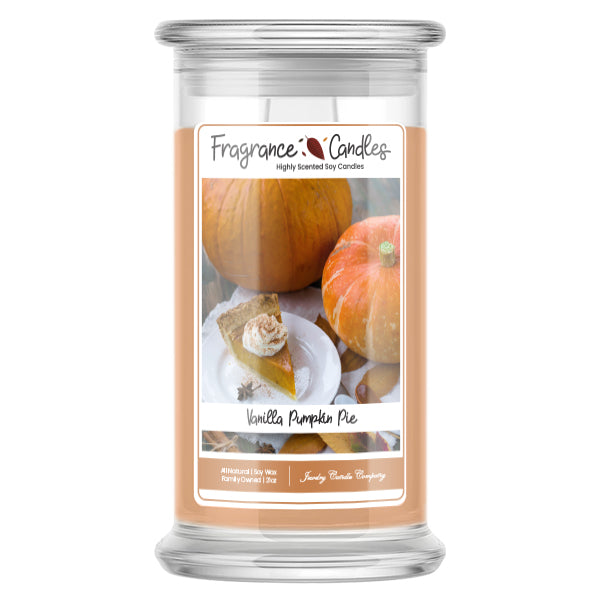 Vanilla Pumpkin Pie Fragrance Candles