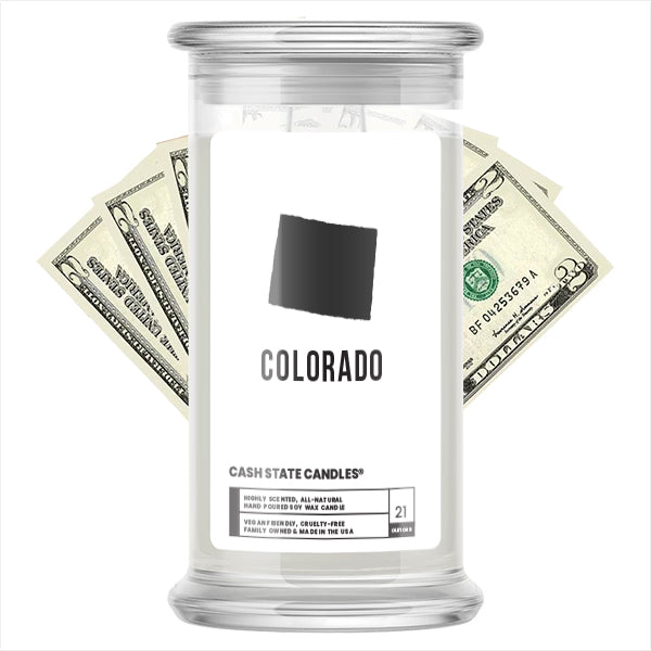 Colorado Cash State Candles