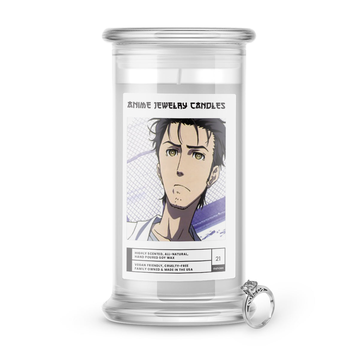 Okabe, Rintarou | Anime Jewelry Candles