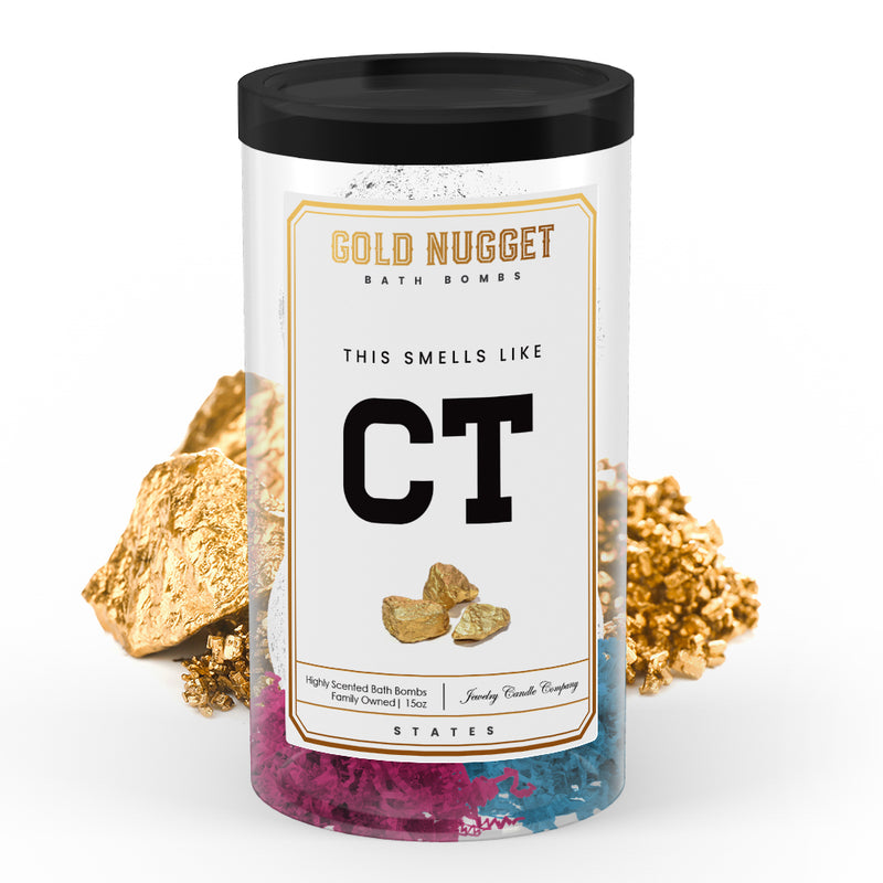 This Smells Like CT State Gold Nugget Bath Bombs