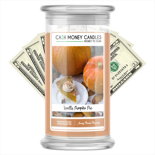 Vanilla Pumpkin Pie Cash Money Candle