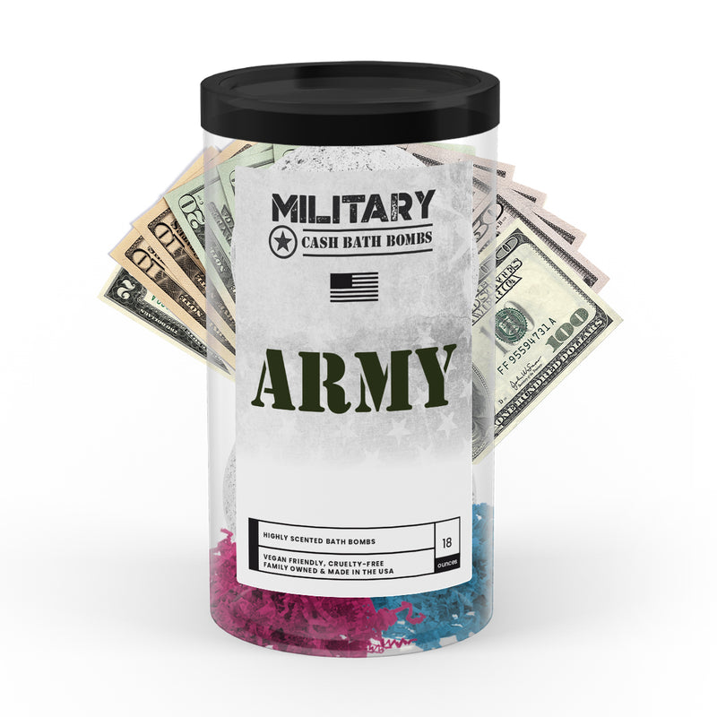 Army | Military Cash Bath Bombs