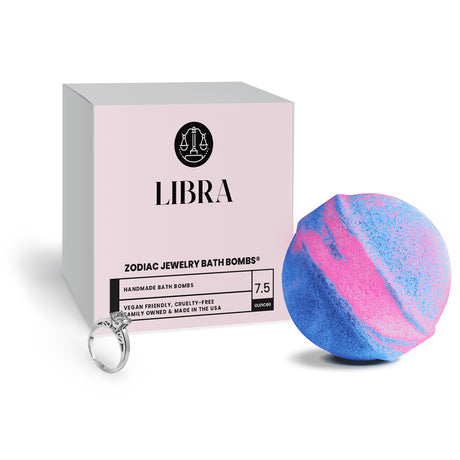 Libra Zodiac Jewelry Bath Bomb