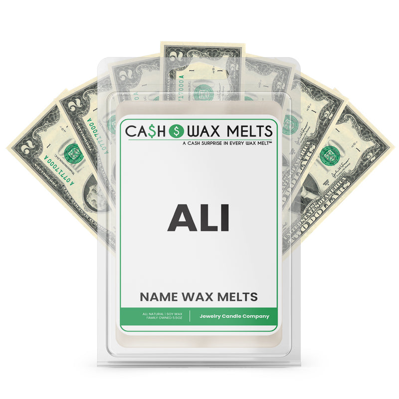 ALI Name Cash Wax Melts